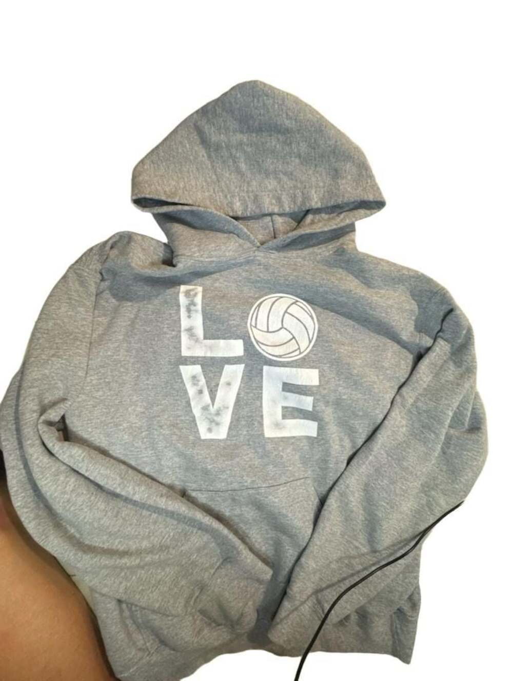 Gildan Volleyball Love Hoodie Sweatshirt